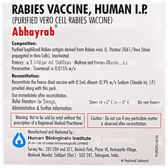 Abhayrab Vaccine 1 Abhayrab Vaccine 1