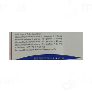 Cervavac Vaccine 0.5Ml