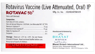 Rotavac 5D Vaccine 0.5Ml