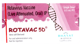 Rotavac 5D Vaccine 0.5Ml