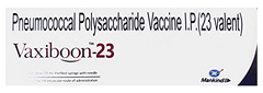 Vaxiboon 23 Vaccine 0.5Ml Vaxiboon 23 Vaccine 0.5Ml