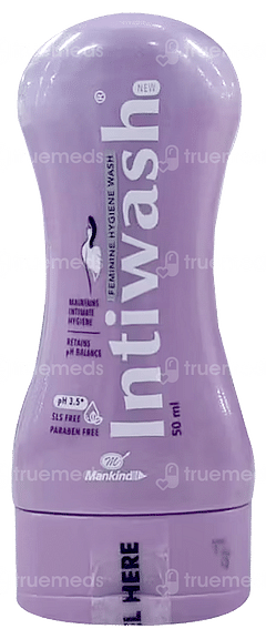 Intiwash New Feminine Hygiene Wash 50ml Intiwash New Feminine Hygiene Wash 50ml