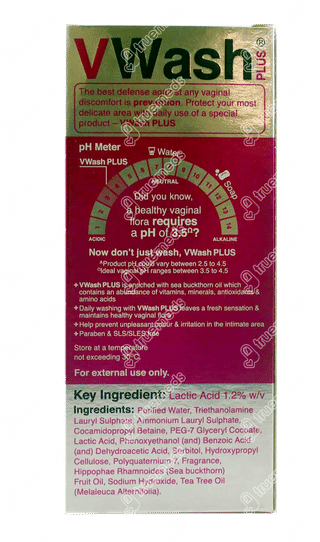 V Wash Plus Expert Intimate Hygiene Liquid Wash 100ml