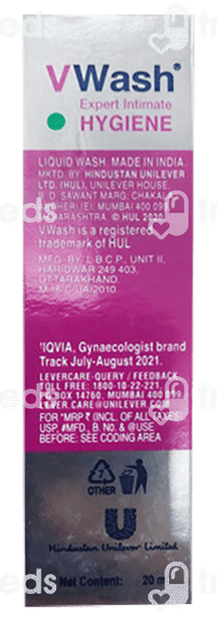 V Wash Expert Intimate Hygiene 20ml