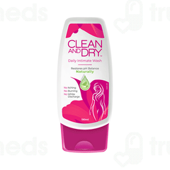 Clean And Dry Daily Intimate Wash 190ml