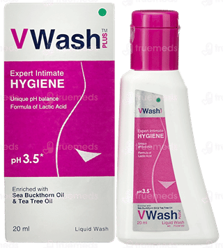 V Wash Plus Expert Intimate Hygiene Liquid Wash 20Ml