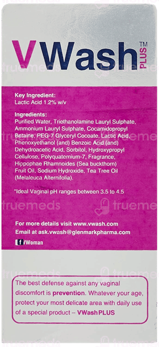V Wash Plus Expert Intimate Hygiene Liquid Wash 20Ml
