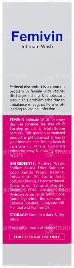 Femivin Intimate Wash 100ml Femivin Intimate Wash 100ml