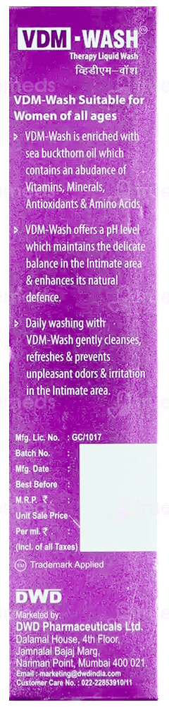 Vdm Wash 100Ml