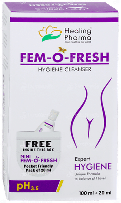 Fem O Fresh Hygiene Cleanser 100ml + 20ml Free