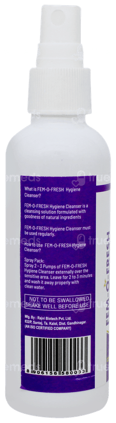 Fem O Fresh Hygiene Cleanser 100ml + 20ml Free