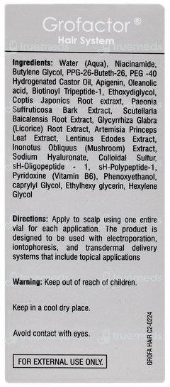Grofactor Hair System 4ml