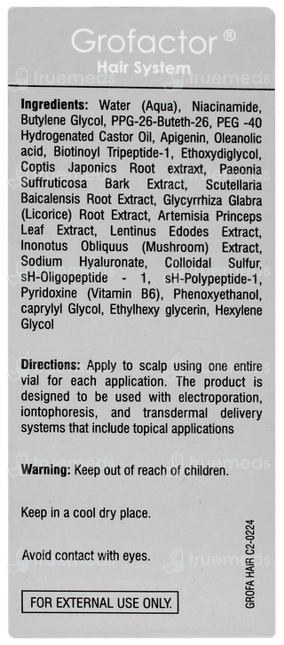 Grofactor Hair System 4ml