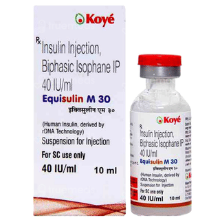 Equisulin M 30 40Iu Injection 10Ml