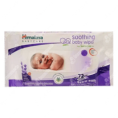 Himalaya Soothing Baby Wipes 72
