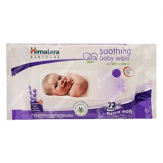 Himalaya Soothing Baby Wipes 72