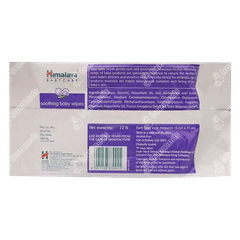 Himalaya Soothing Baby Wipes 72