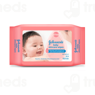 Johnsons Baby Skincare Wipes 20