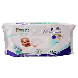 Himalaya Gentle Baby Wipes 72