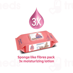 Johnsons Baby Skincare Wipes 72 Pack Of 2