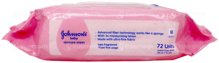 Johnsons Baby Skincare Wipes 72