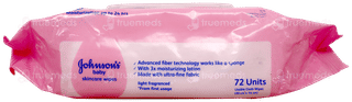 Johnsons Baby Skincare Wipes 72