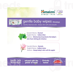 Himalaya Gentle Baby Wipes 12