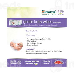Himalaya Gentle Baby Wipes 12