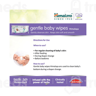 Himalaya Gentle Baby Wipes 12