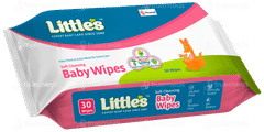 Little's Soft Cleansing Baby Wipes 30