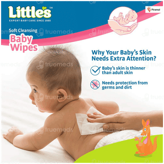 Little'S Soft Cleansing Baby Wipes 30