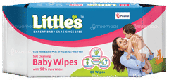 Littles Soft Cleansing Baby Wipes 80