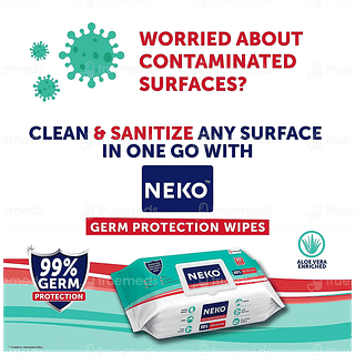Neko Germ Protection Wipes 80