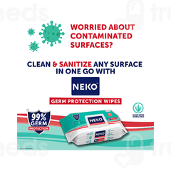 Neko Germ Protection Wipes 80