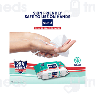 Neko Germ Protection Wipes 80