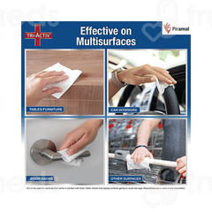 Tri Activ Multipurpose Germ Protection Wipes Xl 80 Pieces