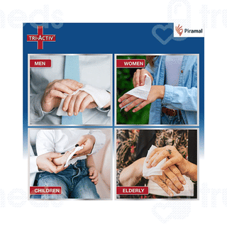 Tri Activ Multipurpose Germ Protection Wipes Xl 80 Pieces