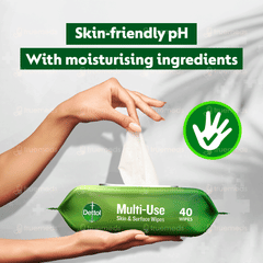 Dettol Original Multi Use Skin & Surface Wipes 40