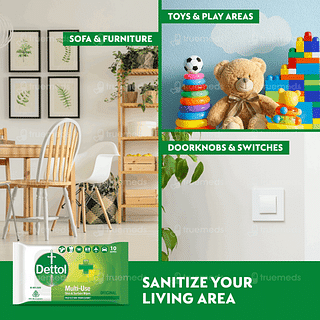Dettol Original Multi Use Skin & Surface Wipes 40