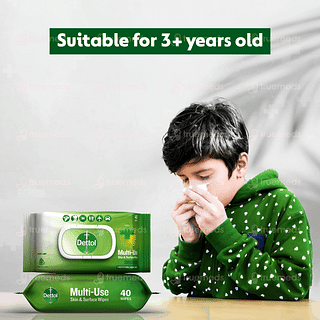 Dettol Original Multi Use Skin & Surface Wipes 40