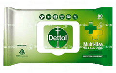 Dettol Original Multi Use Skin And Surface Wipes 80 Dettol Original Multi Use Skin And Surface Wipes 80