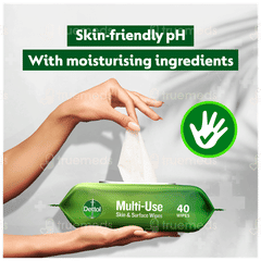 Dettol Original Multi Use Skin & Surface Wipes 80
