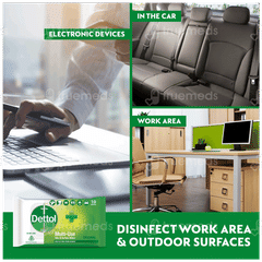Dettol Original Multi Use Skin & Surface Wipes 80