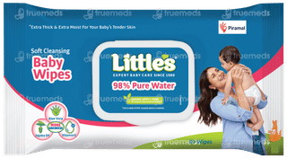 Littles Soft Cleansing Baby Wipes 80