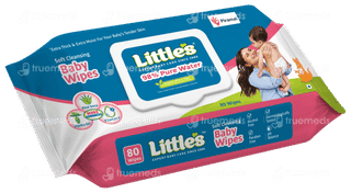Littles Soft Cleansing Baby Wipes 80