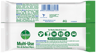 Dettol Original Multi Use Skin & Surface Wipes 10