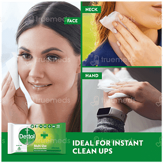 Dettol Original Multi Use Skin & Surface Wipes 10