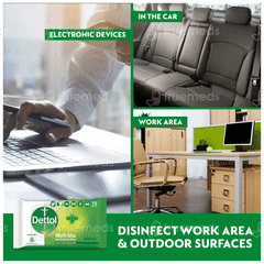 Dettol Original Multi Use Skin & Surface Wipes 10