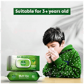 Dettol Original Multi Use Skin & Surface Wipes 10