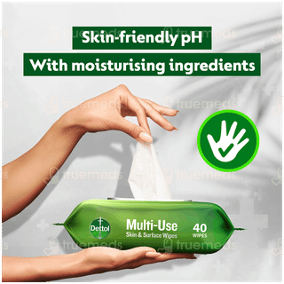Dettol Original Multi Use Skin & Surface Wipes 10